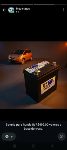 Bateria Moura Honda Fit 40 ah