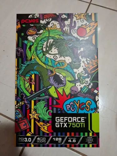 Placa de video GTX 750 Ti