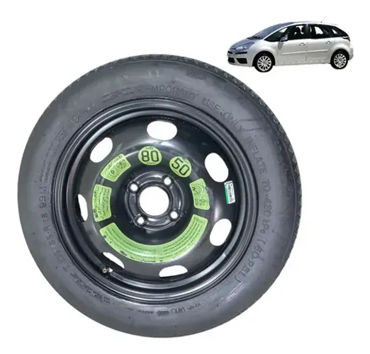 Roda Step Com Pneu  Citroen C4 Grand Picasso 2007 2013 2.0 Preto