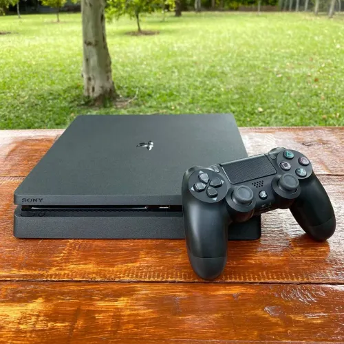Playstation 4 Slim - Ps4 Sony Semi Novo Impecável 