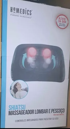 Massageador com infra vermelho.