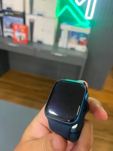Apple Watch série 7 azul com garantia / entrego hoje