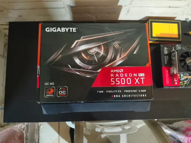 Rx5500xt usada em perfeito estado!