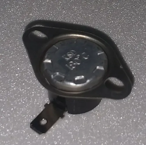 Termostato Bimetálico KSD 180°C 250v 10A Para Forno Micro-ondas Philco PME31 Espelhado Ok