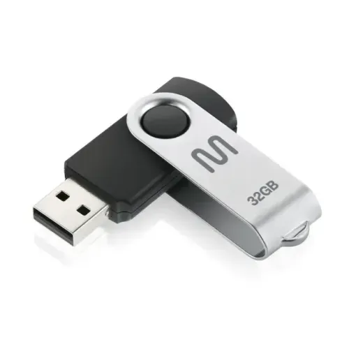Pen Drive Twist 32GB USB Leitura 10MB/s e Gravação 3MB/s - Multilaser Loja Coimbra