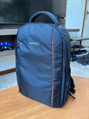 ESTADO DE NOVA!! Mochila K&F para equipamentos fotográficos