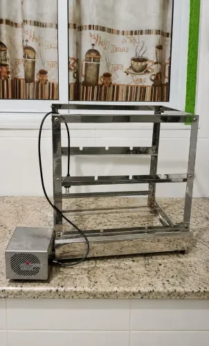 Grill giratório