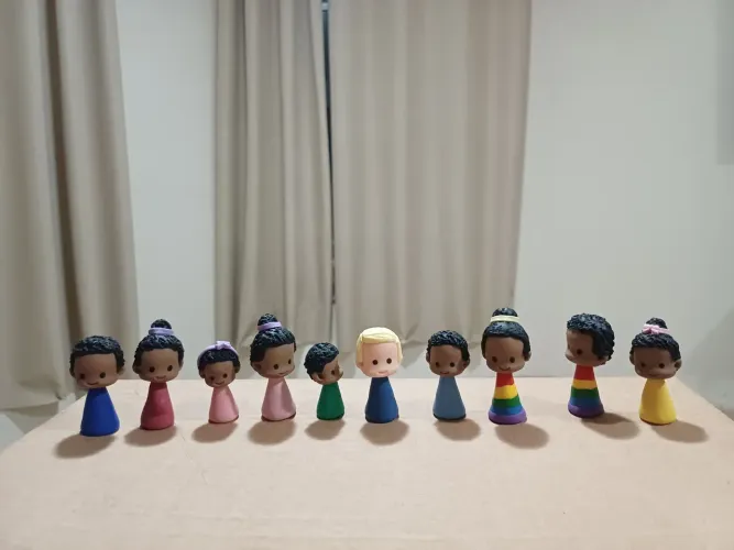 Bonecos de Constelação Familiar /Trabalhos terapêuticos 