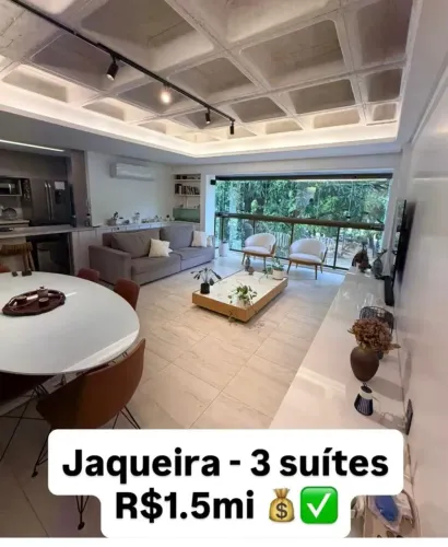 Imóvel para venda tem 114 metros quadrados com 3 quartos em Jaqueira - Recife - PE
