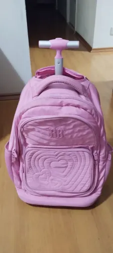 Mochila Rebecca Bonbon Rosa - Grande