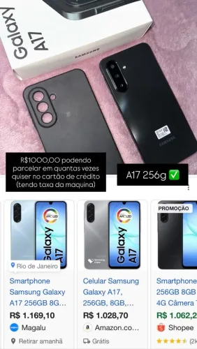 Celular Samsung Galaxy a17 