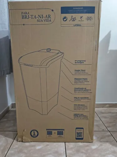 Máquina de Lavar Roupas Semi-Automática Britânia