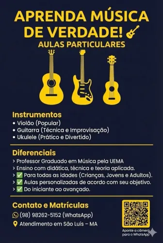 Aulas de música 