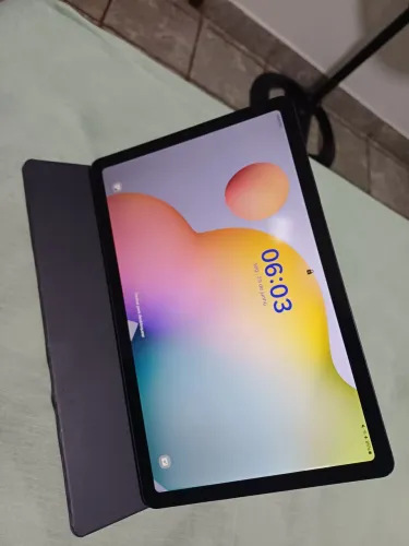 Galaxy tab s6 lite 64GB completo + Teclado bluetooth, S-Pen(Caneta) e capa magnética
