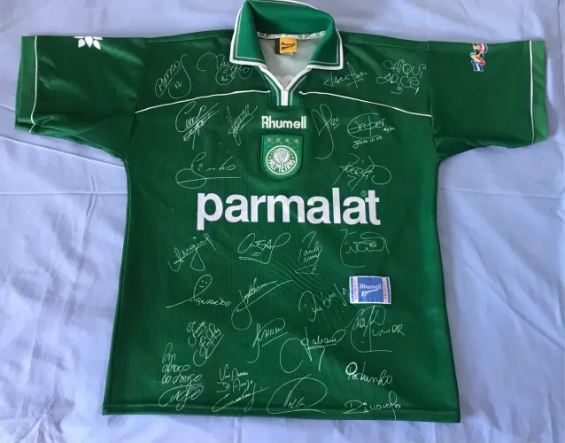 Camisa Palmeiras Rhumell libertadores 1999