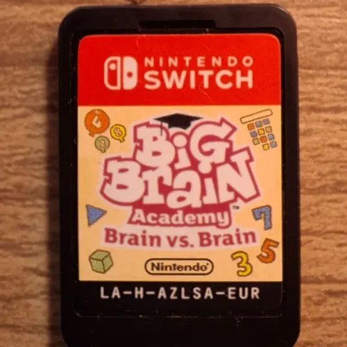 Big Brain Academy Brain vs Brain Nintendo Switch Cartucho Original