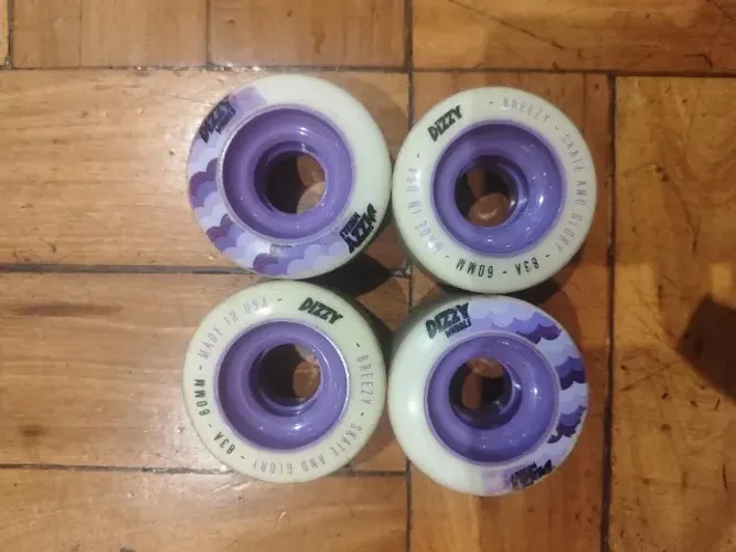 Roda Dizzy Breezy 60mm 83a - Slide Machine - Longboard