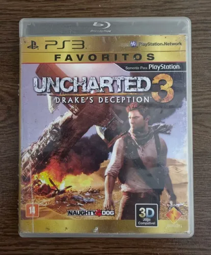 Jogo Uncharted 3 Edição FAVORITOS