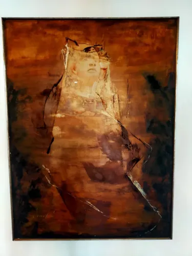 Quadro Carlos Araújo Autêntico (Óleo Sobre Tela)