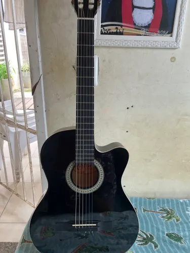 Violão giannini elétrico