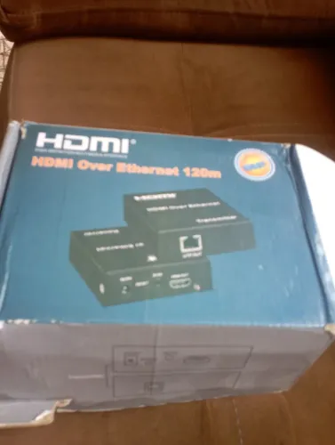 HDMI OVER ETHERNET TRAMISSOR E RECEPTOR 
