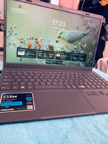 Notebook Positivo Vision C15M Intel Celeron 4GB RAM 128GB SSD/eMMC Tela 15,6? IPS