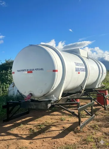Tanque pipa 10 mil l INOX