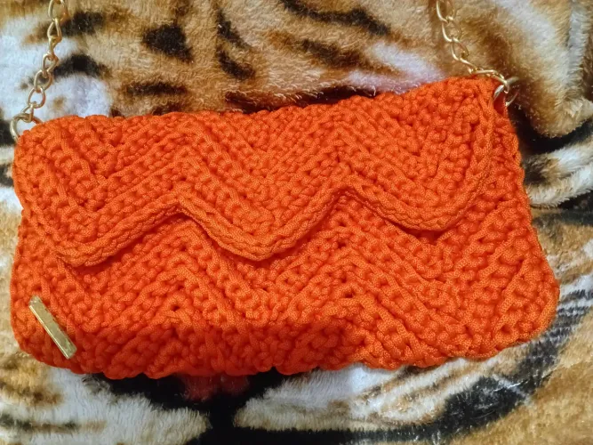 Bolsa crochê