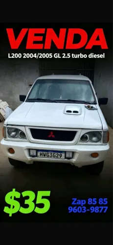Mitsubishi L200 GL 2.5 4X4 CD Diesel 2005