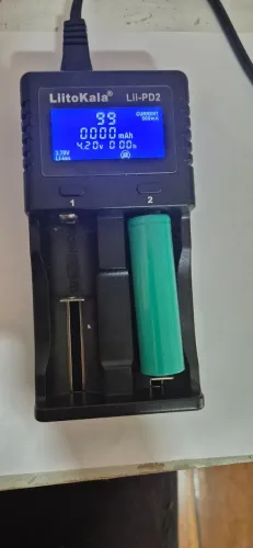 Carregador Inteligente De Bateria Lii Pd2 Liitokala