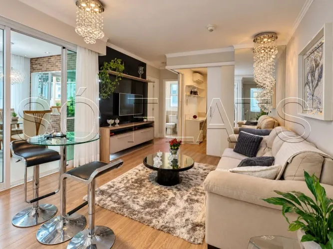Villa Paulista: apto alto padrão de 121m² para locação no Jardim Paulista.