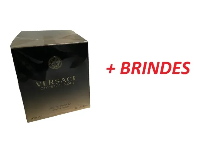 Perfume Feminino Versace Crystal Noir Eau De Parfum 90ml Lacrado Original + Nota Fiscal