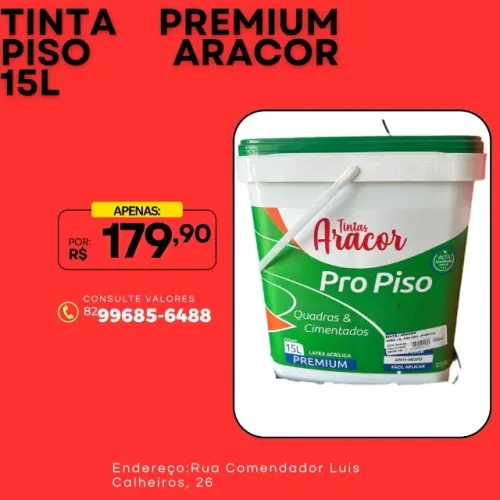 TINTA PISO PREMIUM ARACOR 15L 