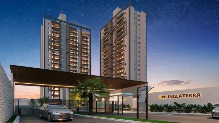 Oni Inglaterra, apartamentos de 2 e 3 quartos com suíte e varanda na região central de Sum