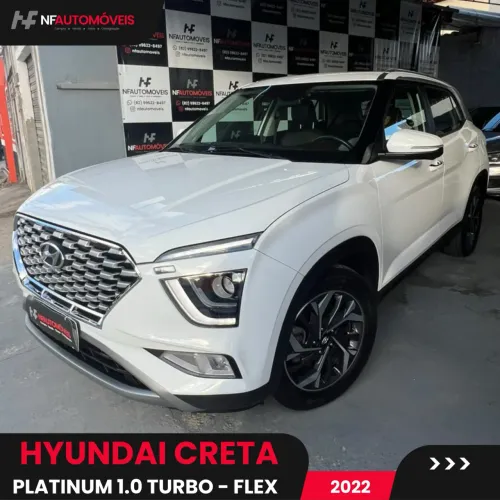 Hyundai Creta Platinum 1.0 TB 12V Flex AUT 2022