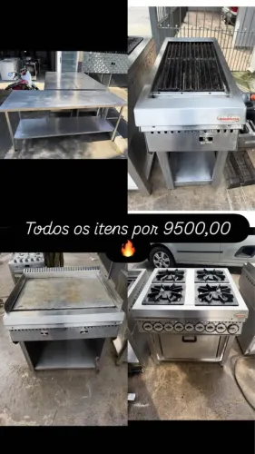 Kit industrial para bar e restaurante