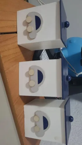 Kit de higiene mdf menino ( carrinho)