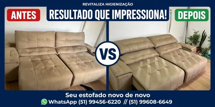 Sabia que seu estofado pode ficar novo de novo?