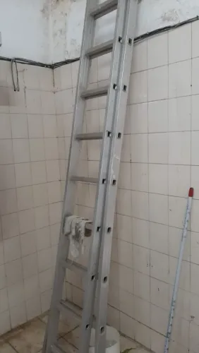 Escada extensiva 3 metros 10 degraus alumínio