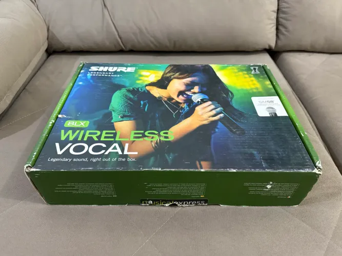 Microfone sem fio Shure sm58