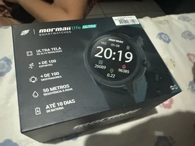 Relógio smart mormai novo