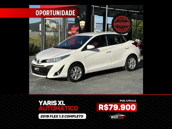 Toyota Yaris XL Plus Tech 1.3 Flex 16V Aut. 2019