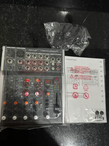 Vendo mesa behringer 1002 nova sem uso