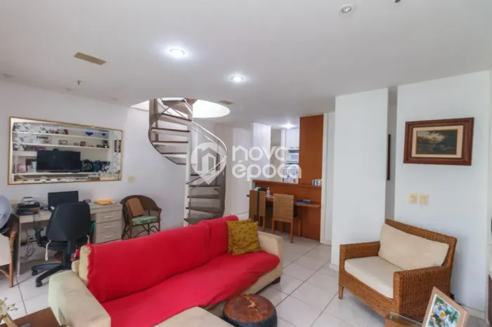 Lagoa | Cobertura 1 quarto, sendo 1 suite