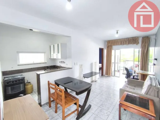 Apartamento com 1 dormitório para alugar, 53 m² por R$ 2.200,00/mês - Jardim do Sul - Brag