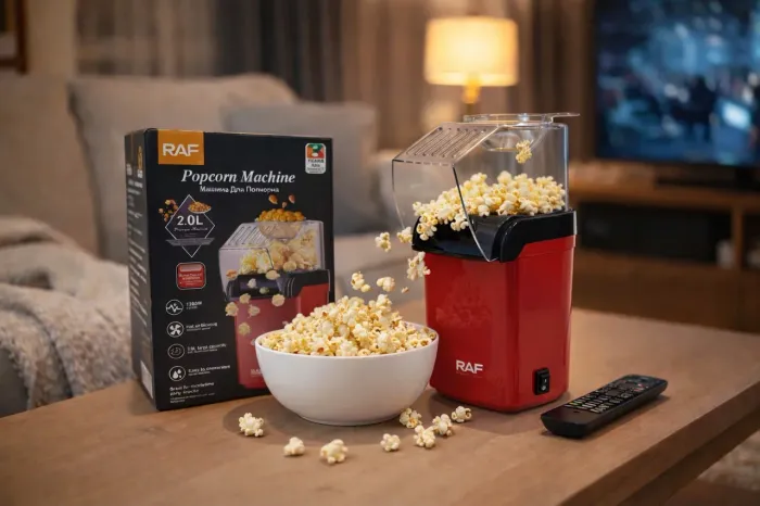 Pipoqueira Elétrica RAF Sem Óleo 1200W 220V