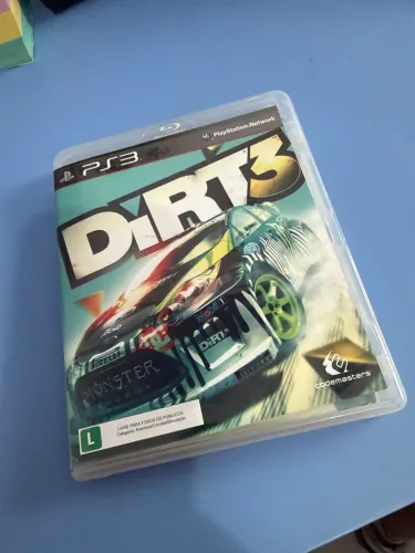 DiRT 3 PS3 Original Completo | Caixa + Encarte + Mídia
