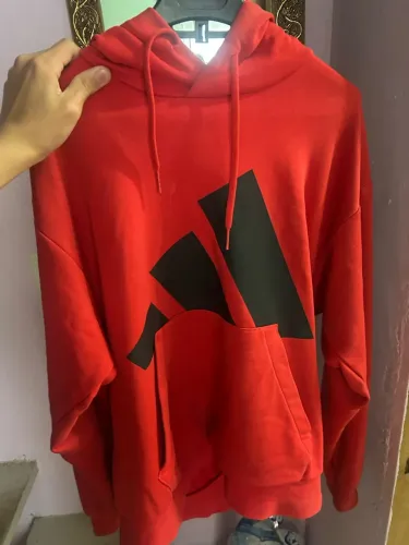 moletom adidas masculino vermelho m