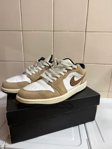 Air Jordan 1 Low SE Brown Elephant Tamanho 41