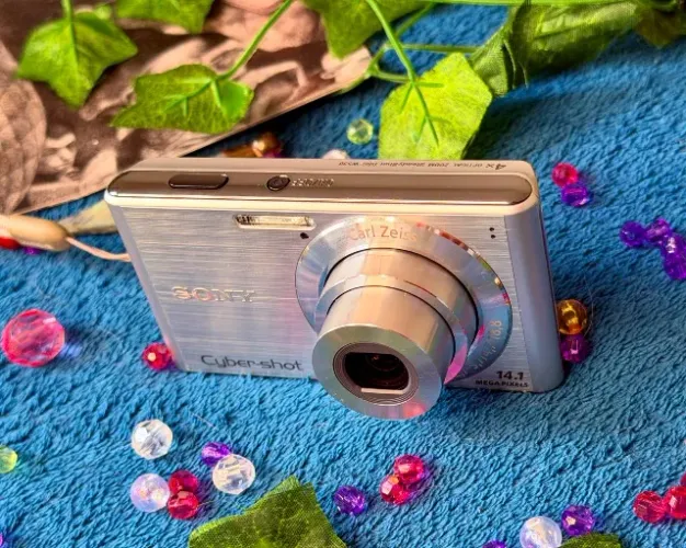Cybershot Câmera Digital Sony Cyber-shot W530 Prata - COMPLETA! (dupe w830 G7x)